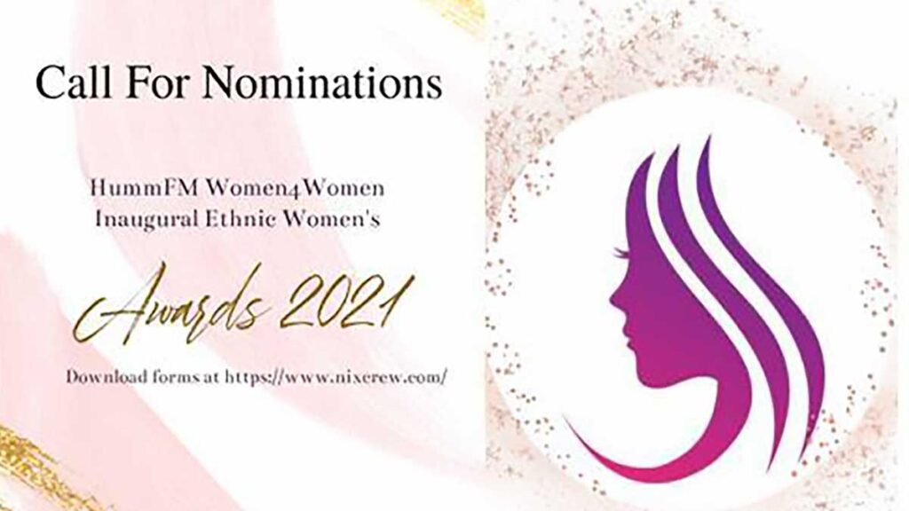 Women4Women Inaugural Ethnic Women’s Awards 2021 Nominations Open